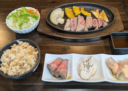 【記念日にぴったり♪】【大人の贅沢コース】国産牛のサーロインステーキを含む7品コース