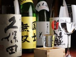 【全国から厳選】日本酒の種類も豊富です☆
