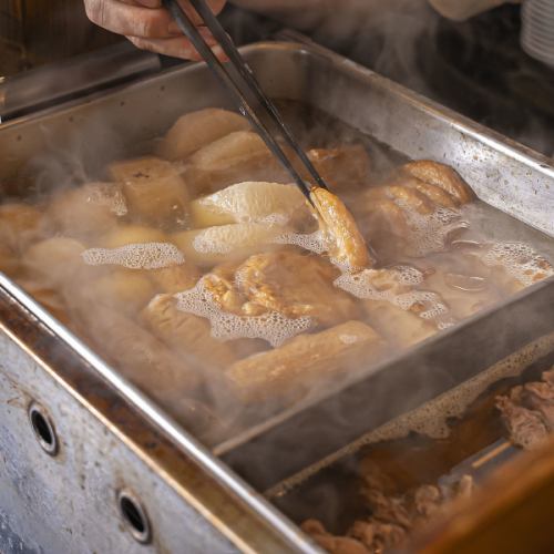 「関西風あっさり出汁のおでん」当店イチオシの温まる逸品♪