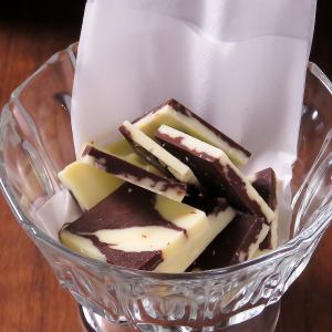 手作りミックスチョコレート