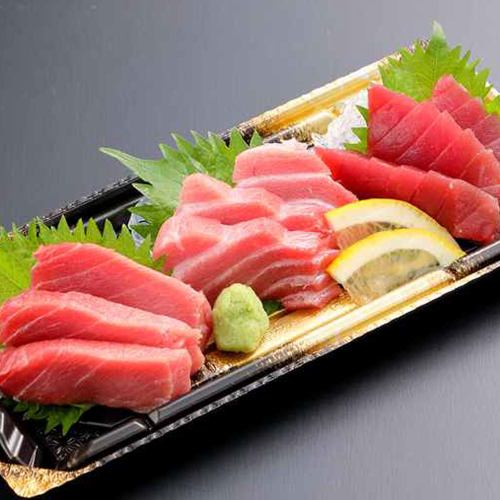 Assorted tuna with nagomi (reservation required)