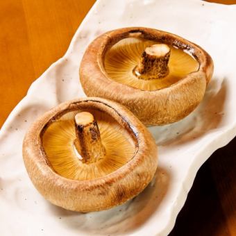 오이타현산 스테이크 표고버섯 턱 국물 구이 1개
