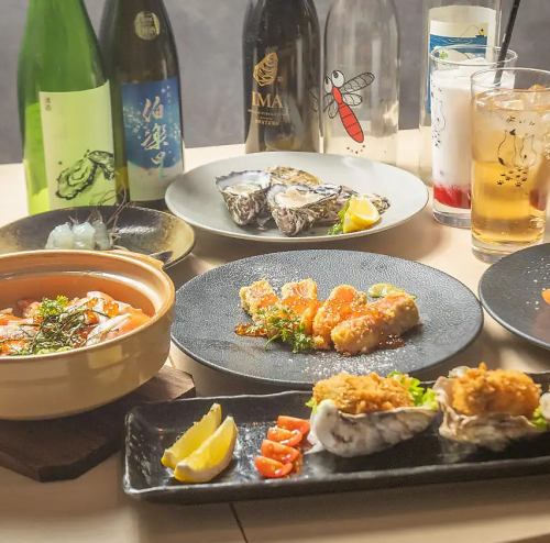 满满都是海鲜的宴会套餐!