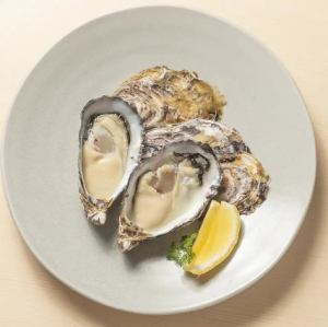 牡蠣(生・蒸・炙・蒸塩炙り) 1個