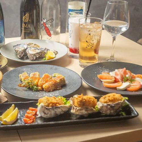 鲜度超群!奢华的海鲜料理♪