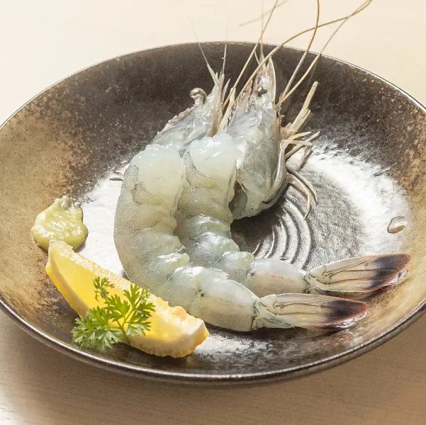 【海の幸を存分に楽しむ】イマジン海老刺し(2尾)