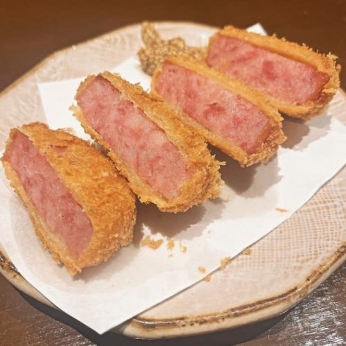 [Ham cutlet from Nagasaki Unzen ham]