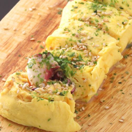 Akashi style dashimaki egg