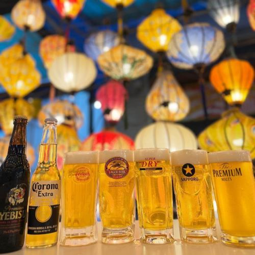 6 개의 맥주를 마시고 비교할 수 있습니다!