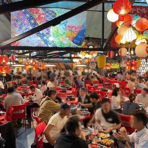 大人数でも収容可能！