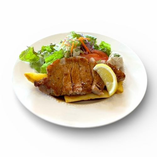 ポークソテー定食
