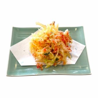 トッピング天ぷら(かき揚げ)