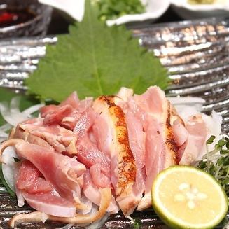 薩摩知蘭雞肉Tataki