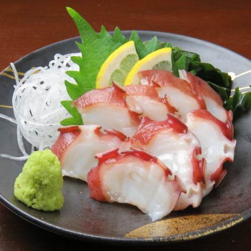 Octopus/cuttlefish sashimi