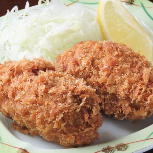 <人気>大粒カキフライ(1個)