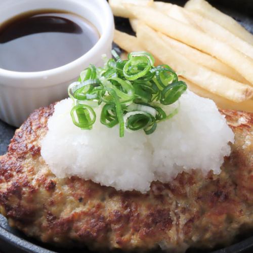 自家製おろしハンバーグ定食