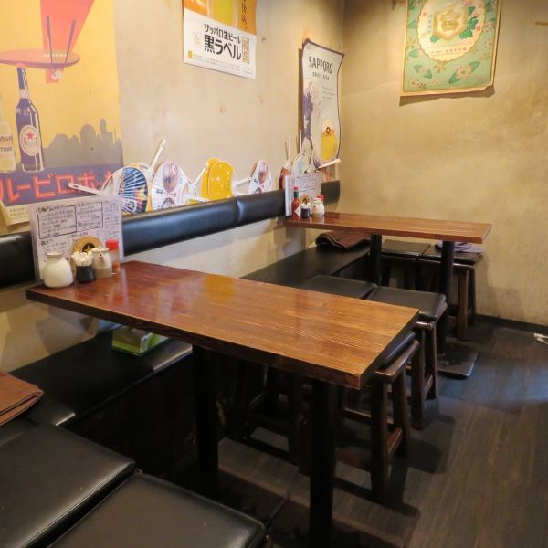Table seat ♪ We are preparing a space where you can drink alcohol friendly with friends, family, friends ♪ You are always crowded ★