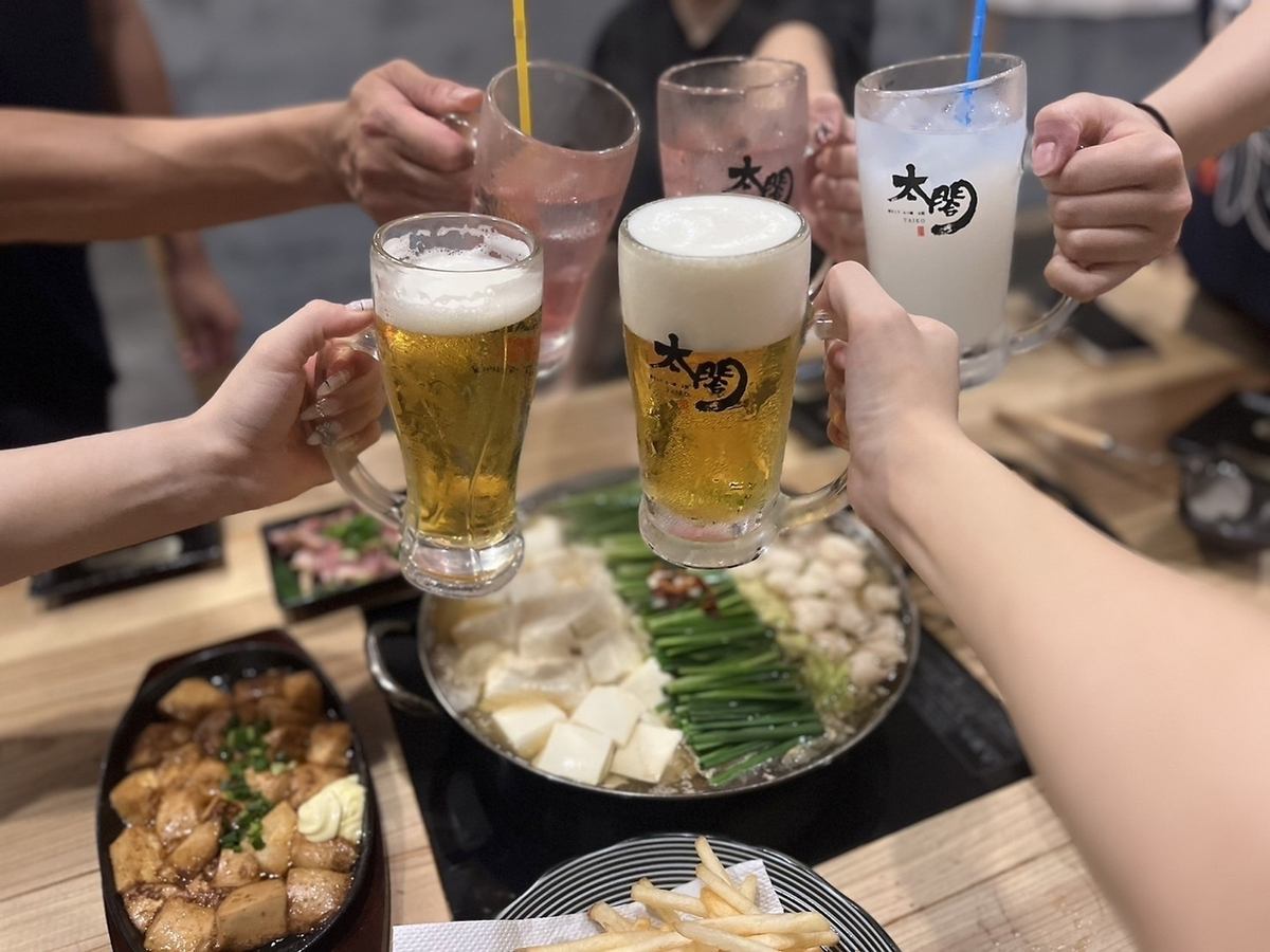宴会・歓送迎会・女子会・打ち上げなど大人数での利用可◎