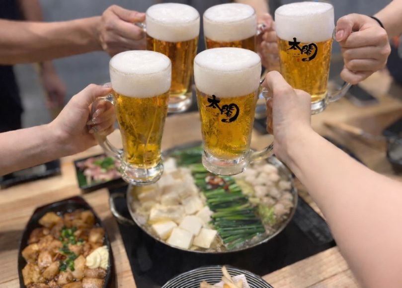 【3種類のコース】120分飲み放題付のコースをご用意しております。