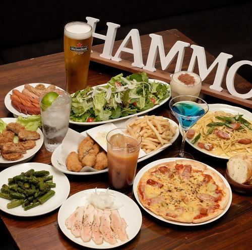 ◎3 types of courses available for various parties! 1,000 yen off for non-alcoholic drinks♪