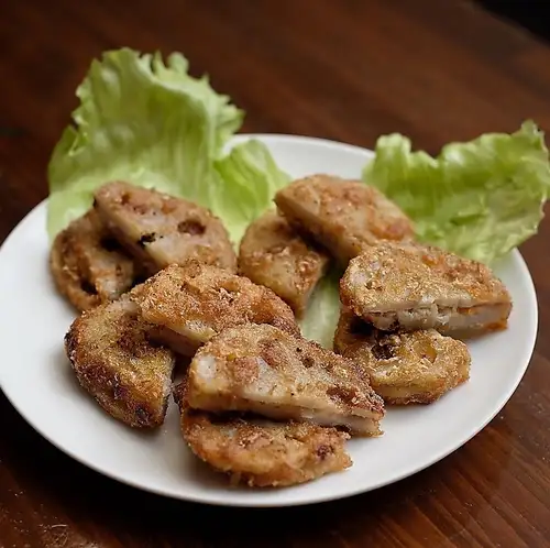れんこんのはさみ揚げ