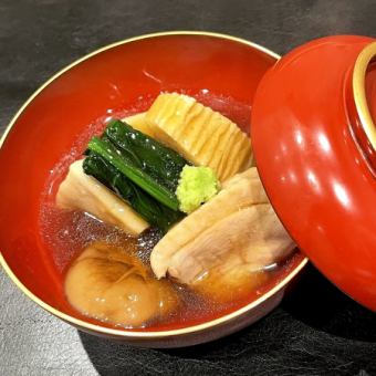 【くずし会席料理で味わう金沢名物づくし】　「金澤」コース　＊お料理6～8品 11,000円（税込）