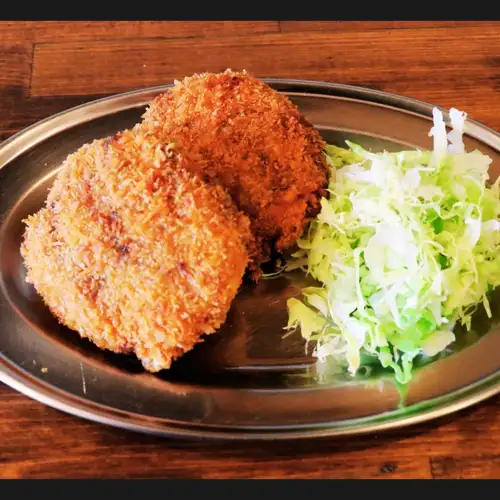 伊那谷産 クロスケ代表メニュー 鹿肉のメンチカツ(1個)