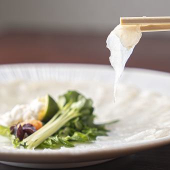 【国産とらふぐ】千華◎骨なしフルコース12500円(税込)