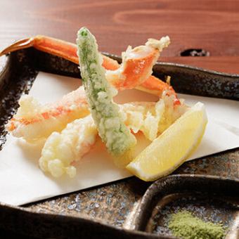 【ずわい蟹】豊コース9800円(税込)