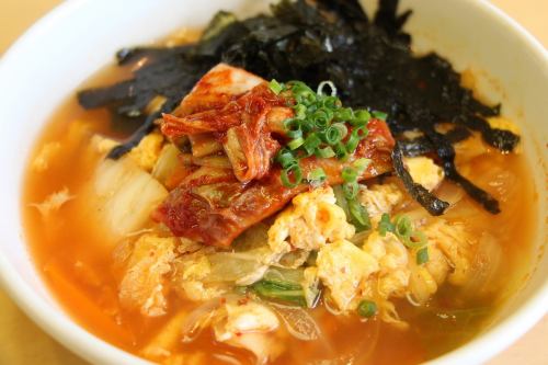 김치 국밥 (1 인분)