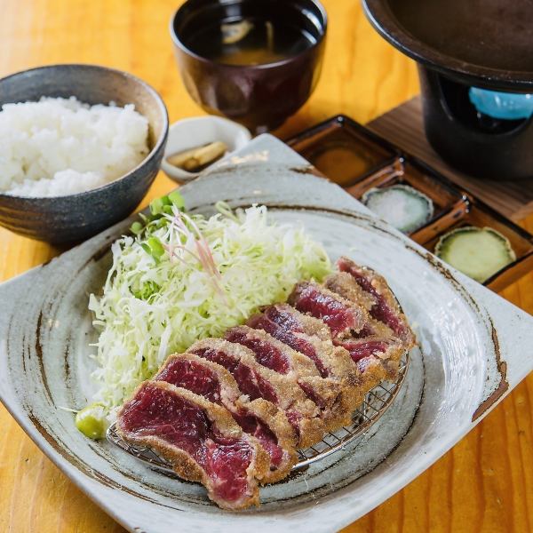 [Done to your liking ◎] Kuroge Wagyu beef sirloin beef cutlet