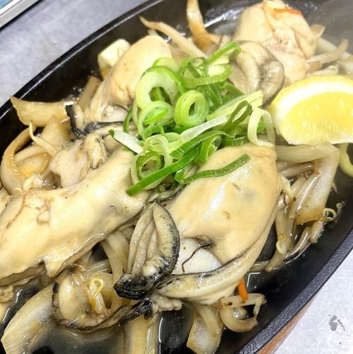 奶油醬油烤牡蠣