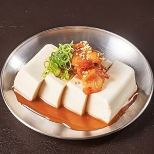 김치 냉 두부