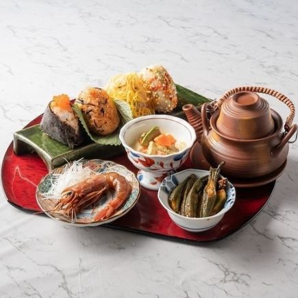 【ランチ限定】選べるおにぎり4種 旬の惣菜御膳