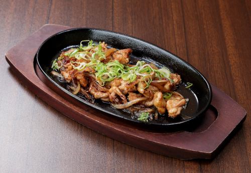 せせりの鉄板焼き