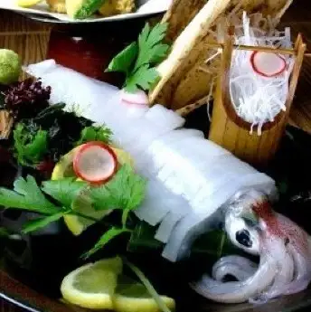 人気No.1 やりいかの姿造り