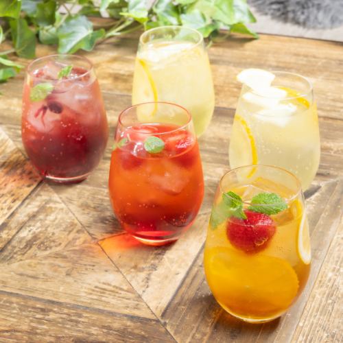 [Very popular fruit cocktail] Enjoy a luxurious moment with your favorite drink◎It's sure to look great on SNS♪