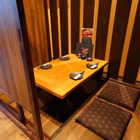 An izakaya with private rooms where you can enjoy your meal without worrying about your surroundings◎