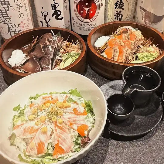 【秋季限時特惠！ 】秋季時令美味套餐（共8道菜）5000日圓 ◆ 包含2小時無限暢飲生啤（90分鐘後停止點單）
