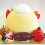 まーるいチーズスフレ