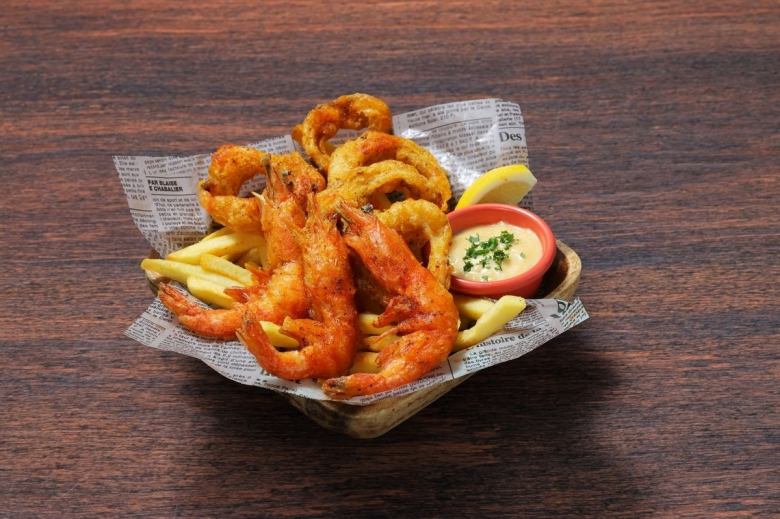 シュリンプ&カラマリのKONAフリット