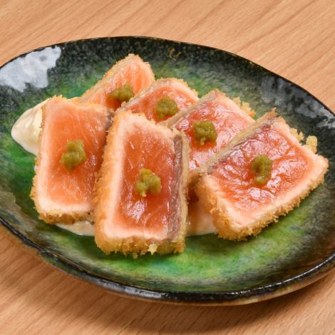 [Proud item!] Fried salmon tartare 935 yen