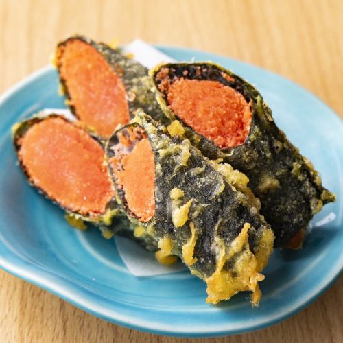 明太子天ぷら