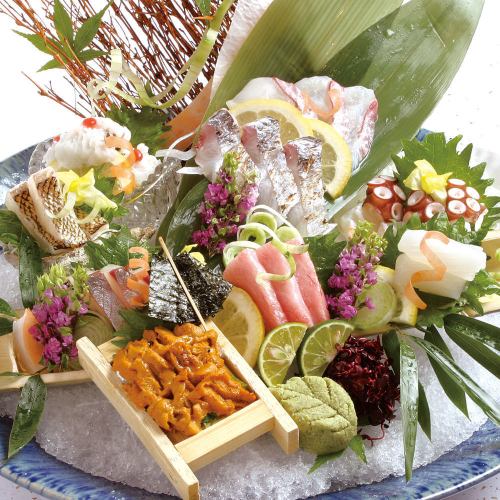 Special selection! Assortment of 5 types of sashimi