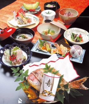 【夏祝会席】錦(にしき) 10,000円(税込)