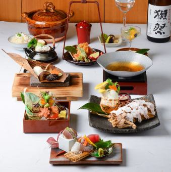 【秋会席】鱧と松茸の秋会席 8,000円(税込)