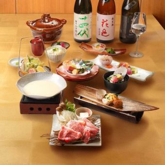 春季奢華懷石料理套餐～五味盛宴～ 15,000日圓（含稅）