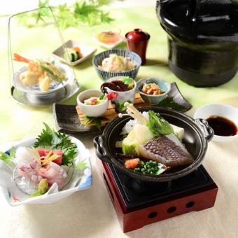 【僅限午餐】梅子懷石料理套餐：4,500日圓（含稅）