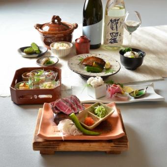夏の贅沢会席 ～夏の味覚を極めた贅沢～15,000円（税込）