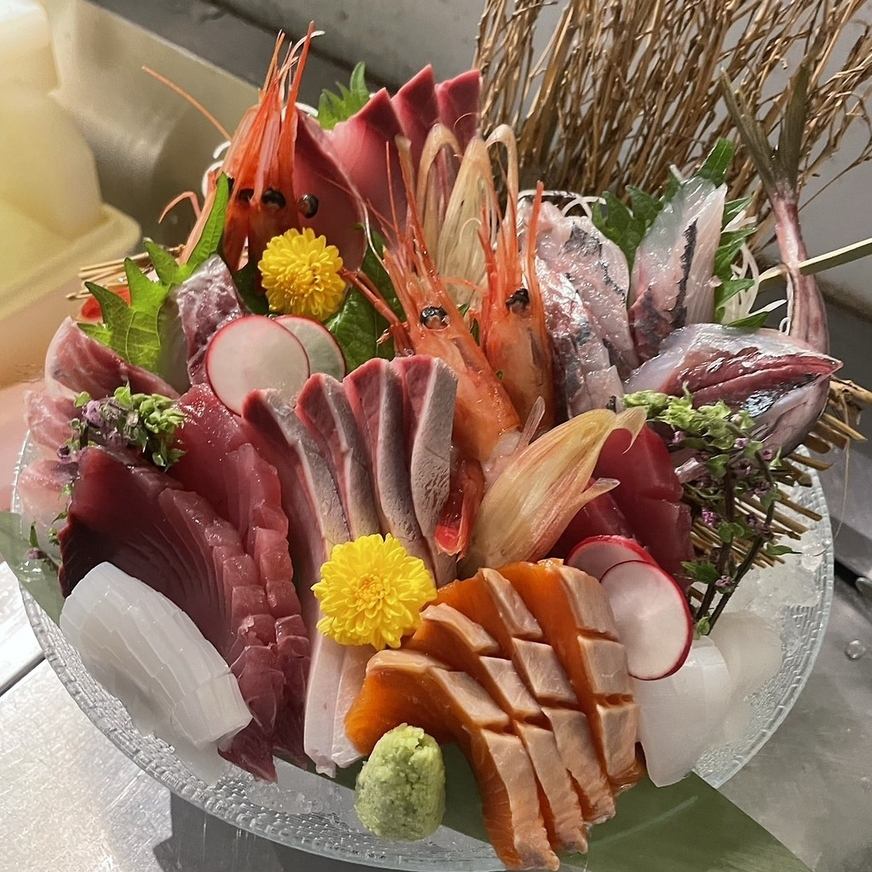 旬の素材を使った海鮮料理をご提供♪心ゆくまでご堪能ください